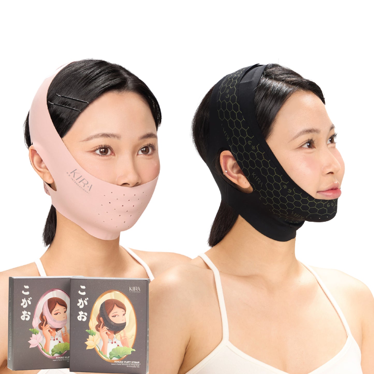 Đai nâng cơ thon gọn mặt KOGAO Vlift - Màu đen dạ lan