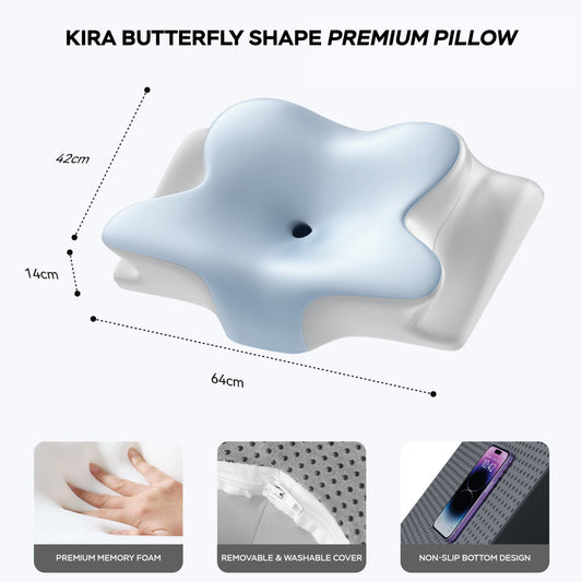 Kira Butterfly Shape Premium Pillow