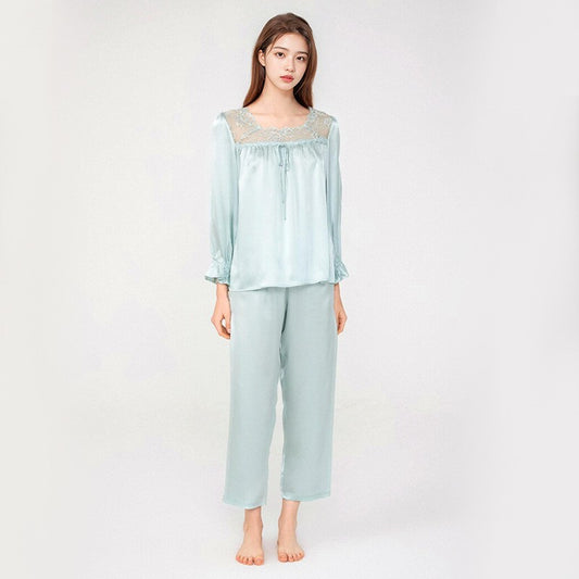 KIRA DIANA - Long-Sleeved Square Collar Set