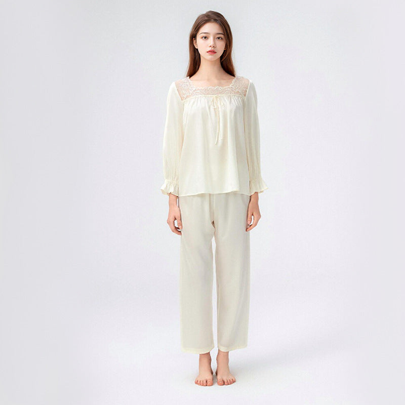 KIRA DIANA - Long-Sleeved Square Collar Set