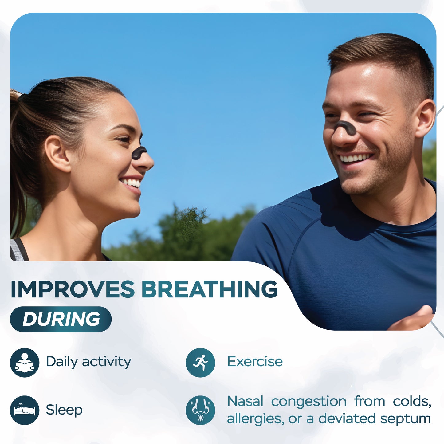 KIRA BrEASY Velcro Nasal Dilator