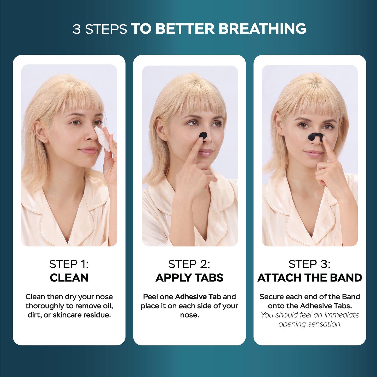 KIRA BrEASY Velcro Nasal Dilator