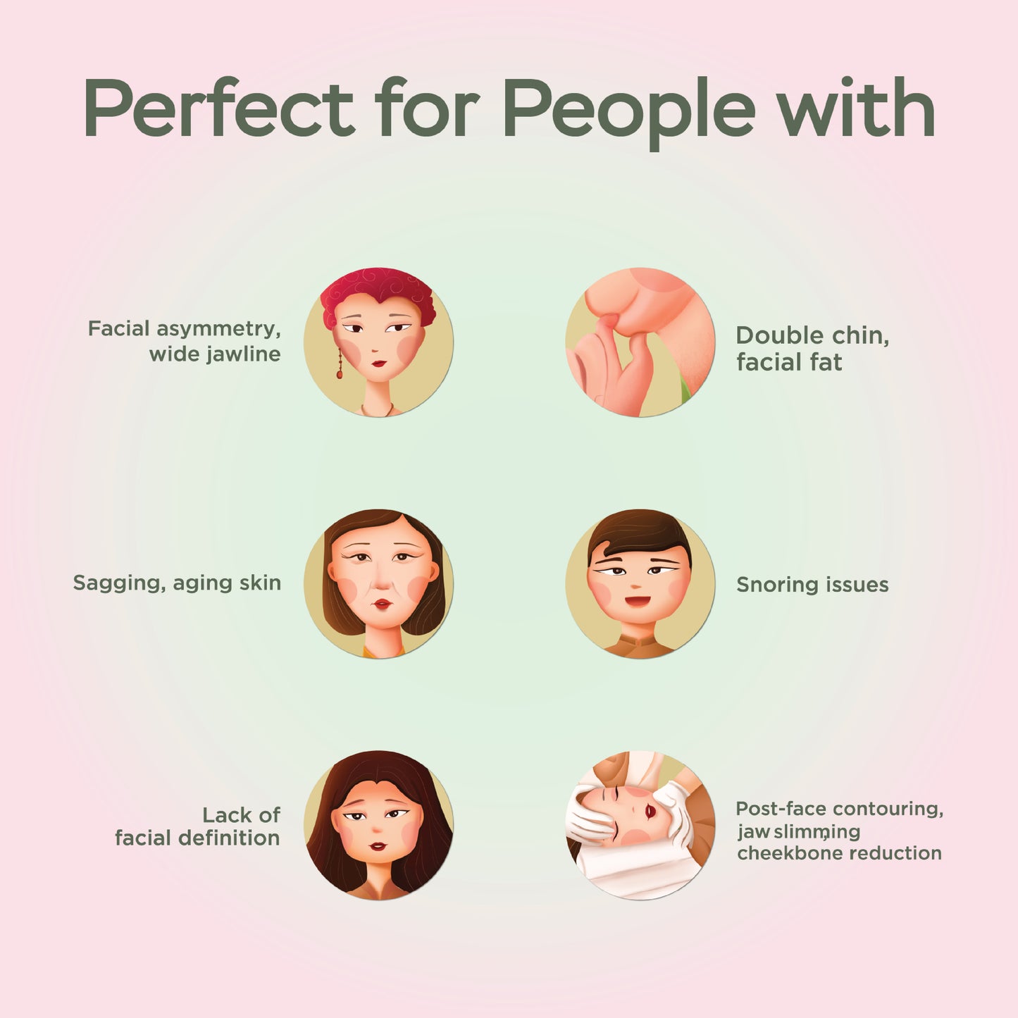 Đai nâng cơ thon gọn mặt KOGAO Vlift - Màu đen dạ lan