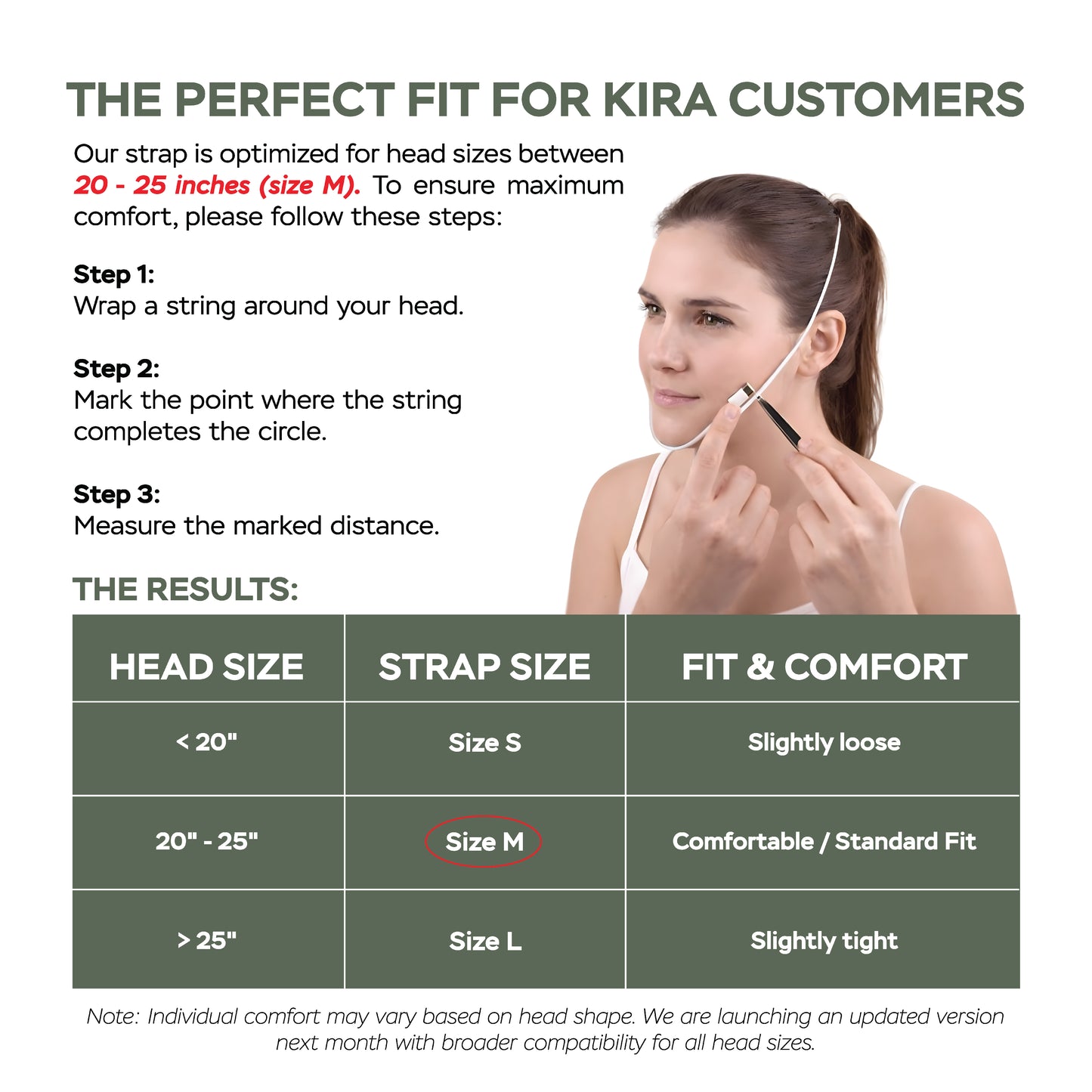 Đai nâng cơ thon gọn mặt KOGAO Vlift - Màu đen dạ lan