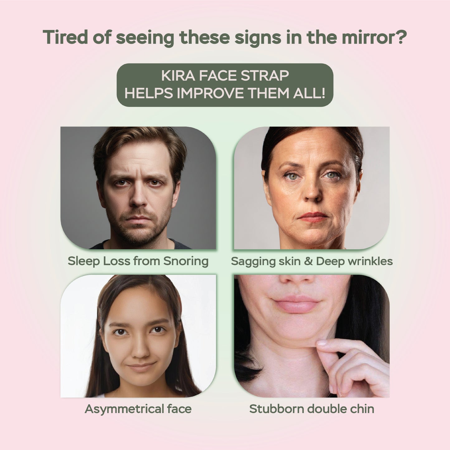 Đai nâng cơ thon gọn mặt KOGAO Vlift - Màu đen dạ lan