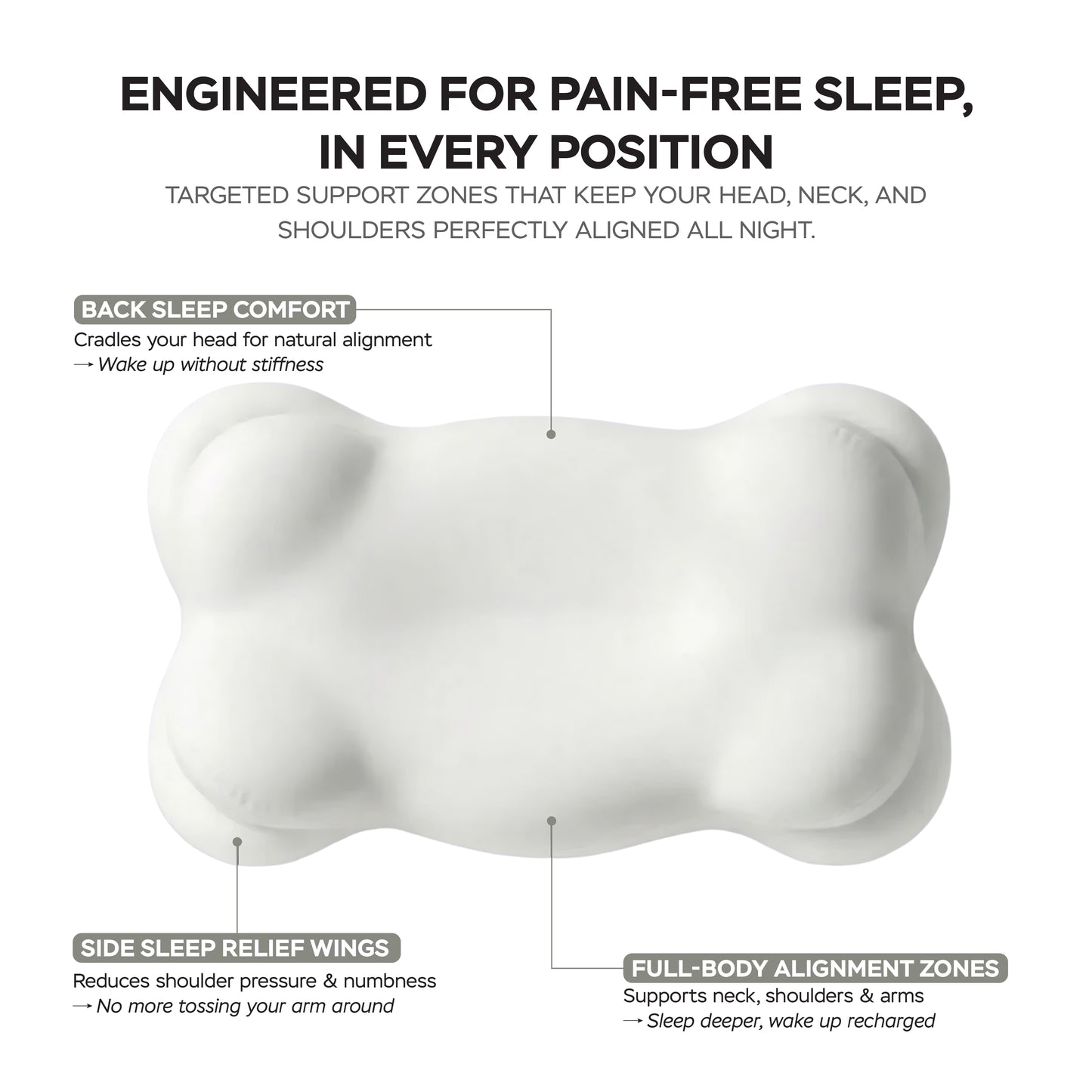 KIRA Cloud Shape Pillow