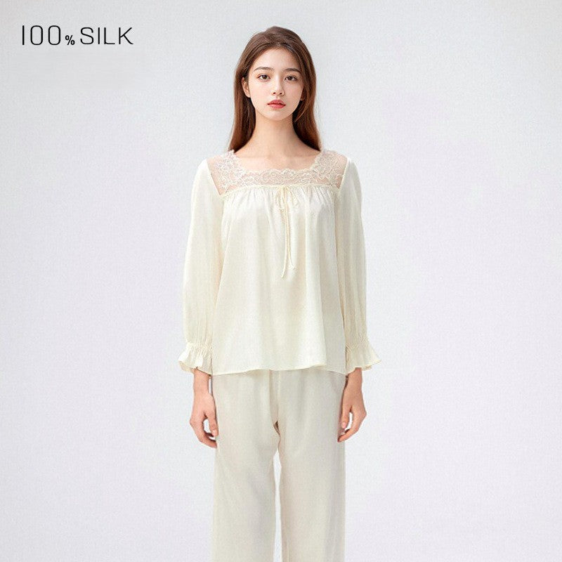 KIRA DIANA - Long-Sleeved Square Collar Set