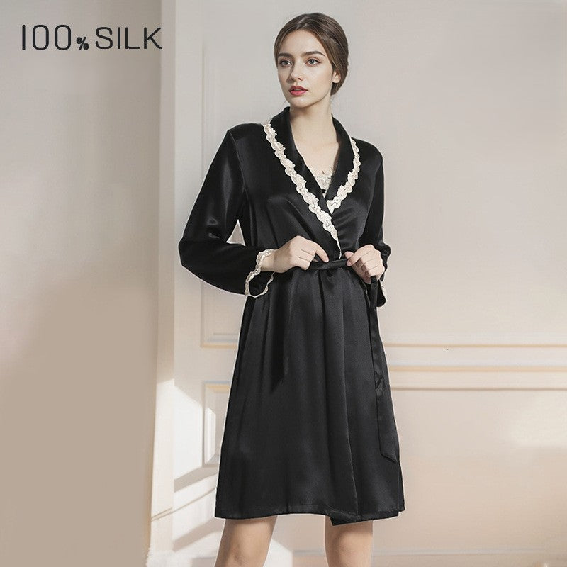 KIRA GEMMA - Heavy Silk Luxury Nightgown