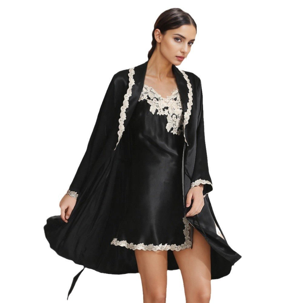 KIRA GEMMA - Heavy Silk Luxury Nightgown