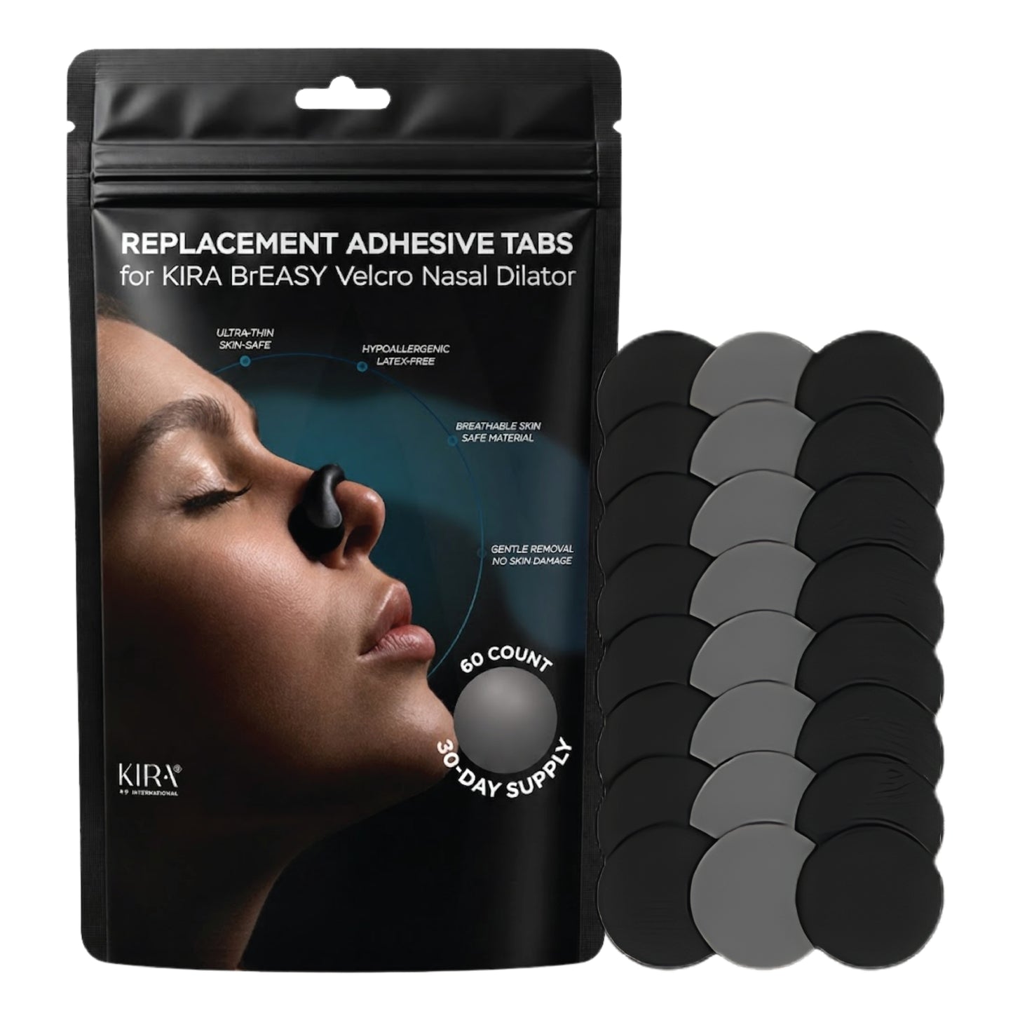 Velcro Adhesive Tabs for KIRA BrEASY - Refill Tabs